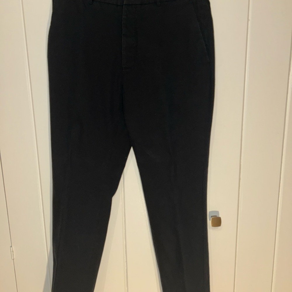 All Saints Men's Black Chinos
